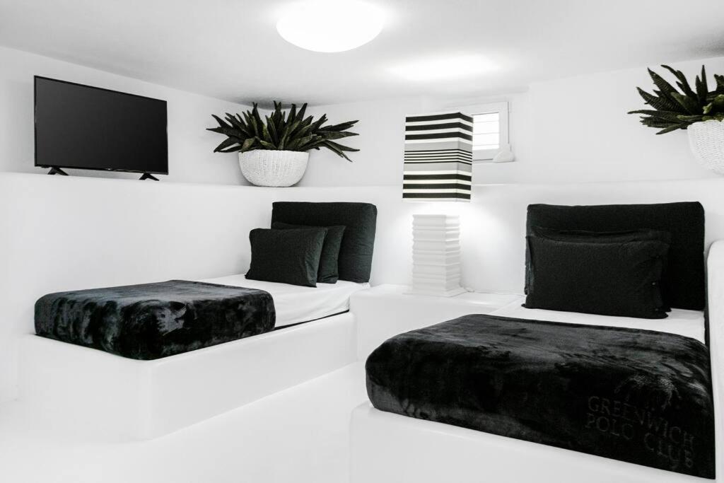 Apartment Enso Mykonos Living Mykonos Town
