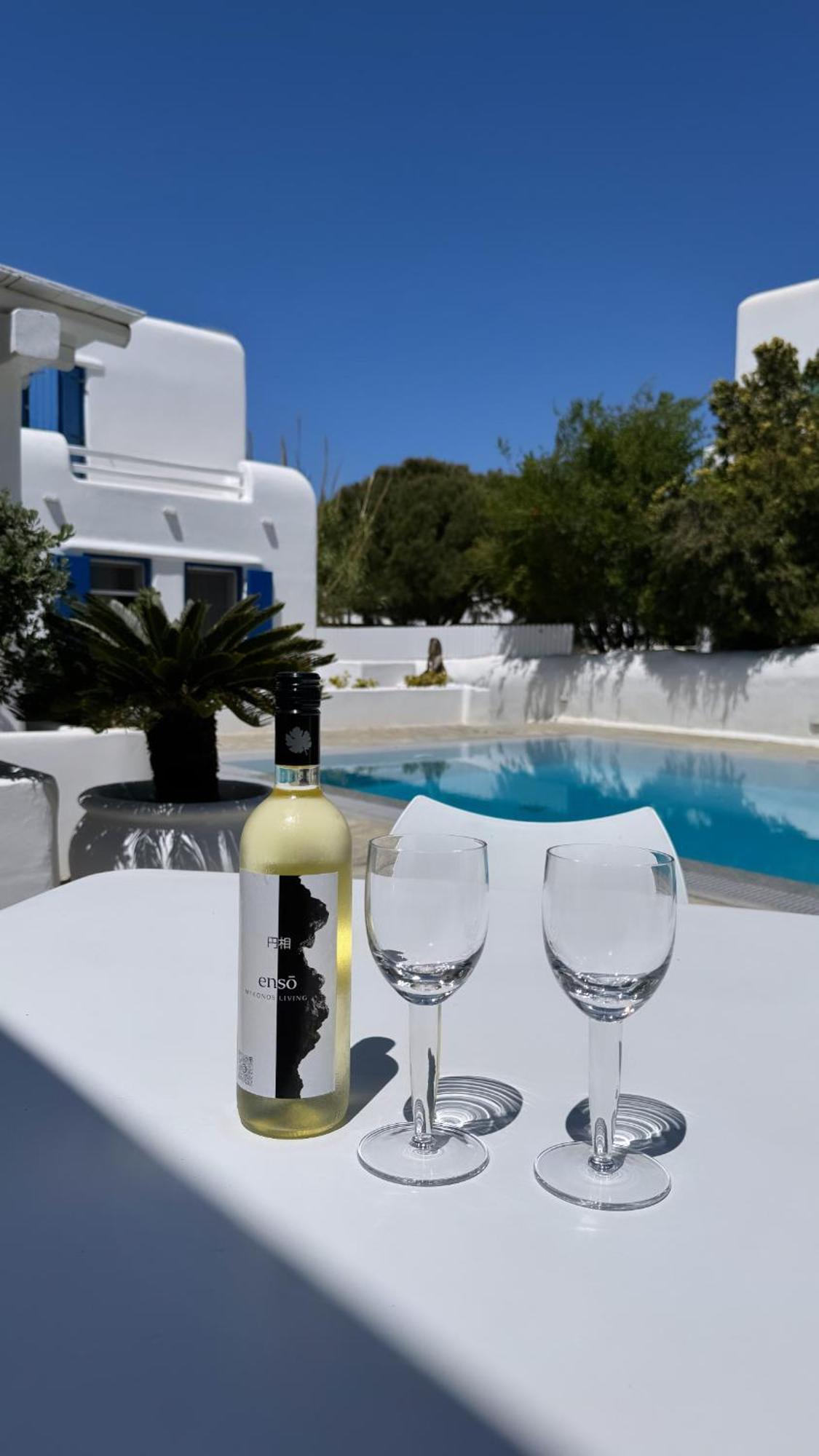 Apartment Enso Mykonos Living Mykonos Town